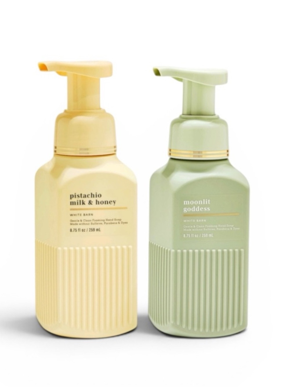 BBW Pistachio Milk & Honey + Moonlit Goddess LUXE Foam Hand Soap Set Collection - Picture 1 of 5